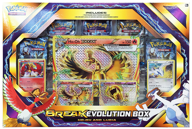 Pokemon BREAK Evolution Box: Ho-Oh & Lugia